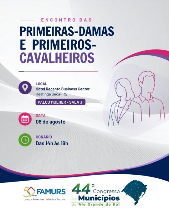 Imagem ilustrativa de Encontro das Primeiras-damas e Primeiros-cavalheiros