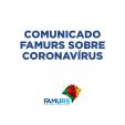 Imagem ilustrativa da notícia: Comunicado Famurs sobre Coronavírus