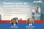 Imagem ilustrativa da notícia: Terceiro encontro do Ciclo de Grandes Debates da Famurs recebe Flávio Dino e Geraldo Alckmin