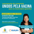 Imagem ilustrativa da notícia: Famurs e Luiza Helena Trajano convidam os municípios gaúchos para o lançamento do Movimento Unidos pela Vacina
