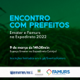 Imagem ilustrativa da notícia: Famurs e Emater promovem encontro com prefeitos na Expodireto 2022