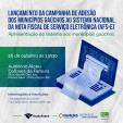 Imagem ilustrativa da notícia: Receita Federal lança, na Famurs, campanha para adesão ao Sistema da Nota Fiscal de Serviços Eletrônica Nacional (NFS-e)