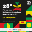 Imagem ilustrativa da notícia: Codic/RS será homenageado no 28º Fórum dos Dirigentes Municipais de Cultura do RS