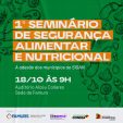 Imagem ilustrativa da notícia: Famurs sedia seminário sobre Segurança Alimentar e Nutricional