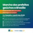 Imagem ilustrativa da notícia: Famurs e CNM promovem Marcha a Brasília pela Reconstrução dos Municípios do RS