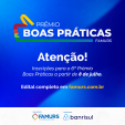 Imagem ilustrativa da notícia: Famurs promove edital para a 6ª edição do Prêmio Boas Práticas