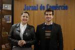 Imagem ilustrativa da notícia: Famurs apresenta eixos da gestão e reforça protagonismo feminino em visita ao Jornal do Comércio