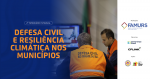 Imagem ilustrativa da notícia: Famurs promove 2º Seminário Estadual de Defesa Civil e Resiliência Climática nos Municípios