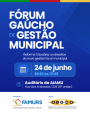 Imagem ilustrativa da notícia: Famurs promove Fórum Gaúcho de Gestão Municipal para debater reforma tributária e gestão fiscal nos municípios